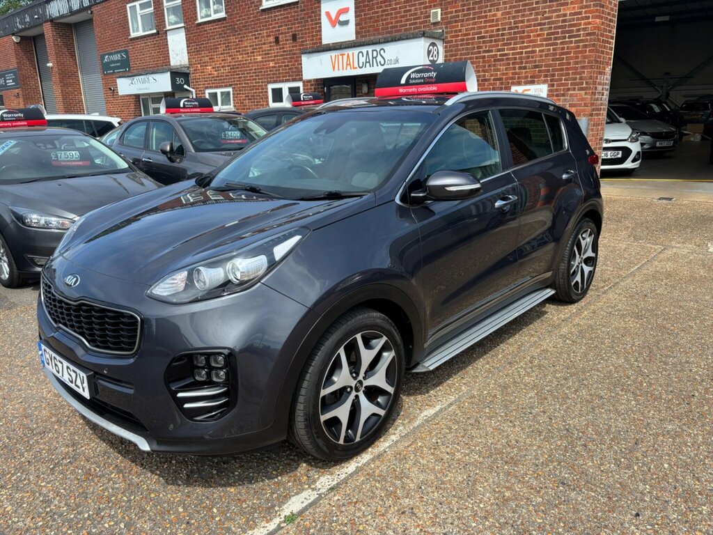 Kia Sportage 1.6 T-gdi Gt-line Euro 6 Silver