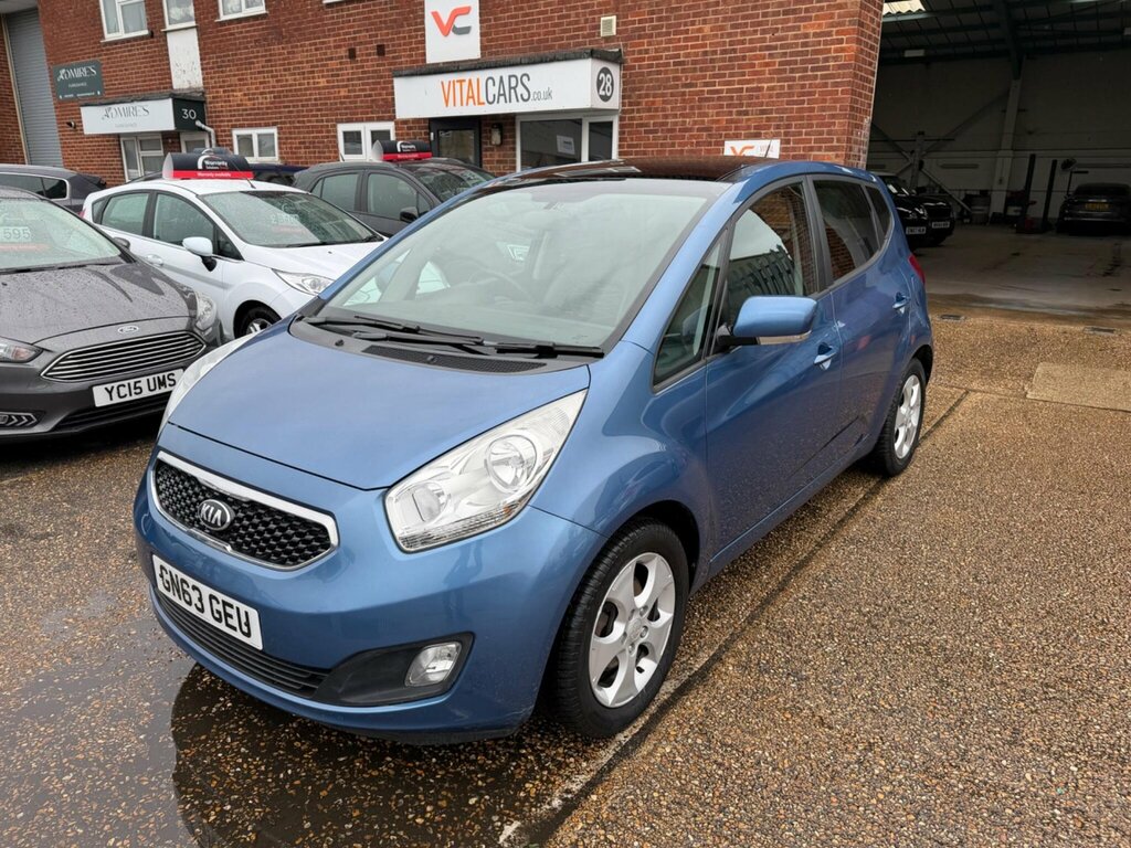 Kia Venga 1.6 3 Euro 5 Sat Nav Blue