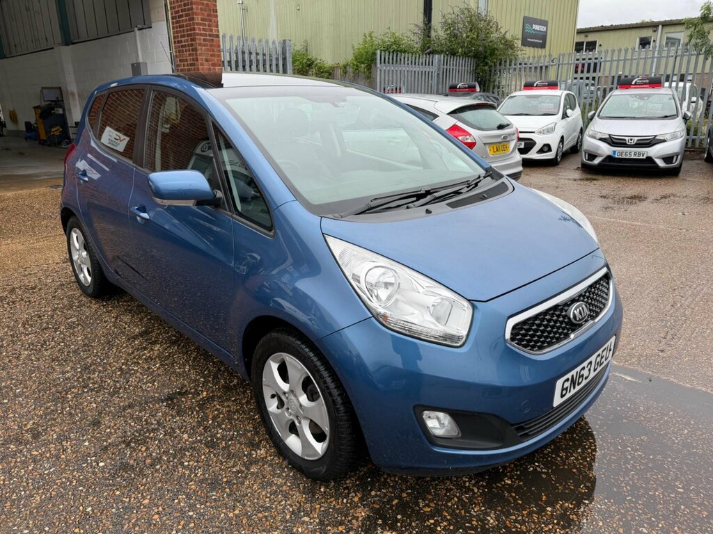 Kia Venga 1.6 3 Euro 5 Sat Nav Blue #3