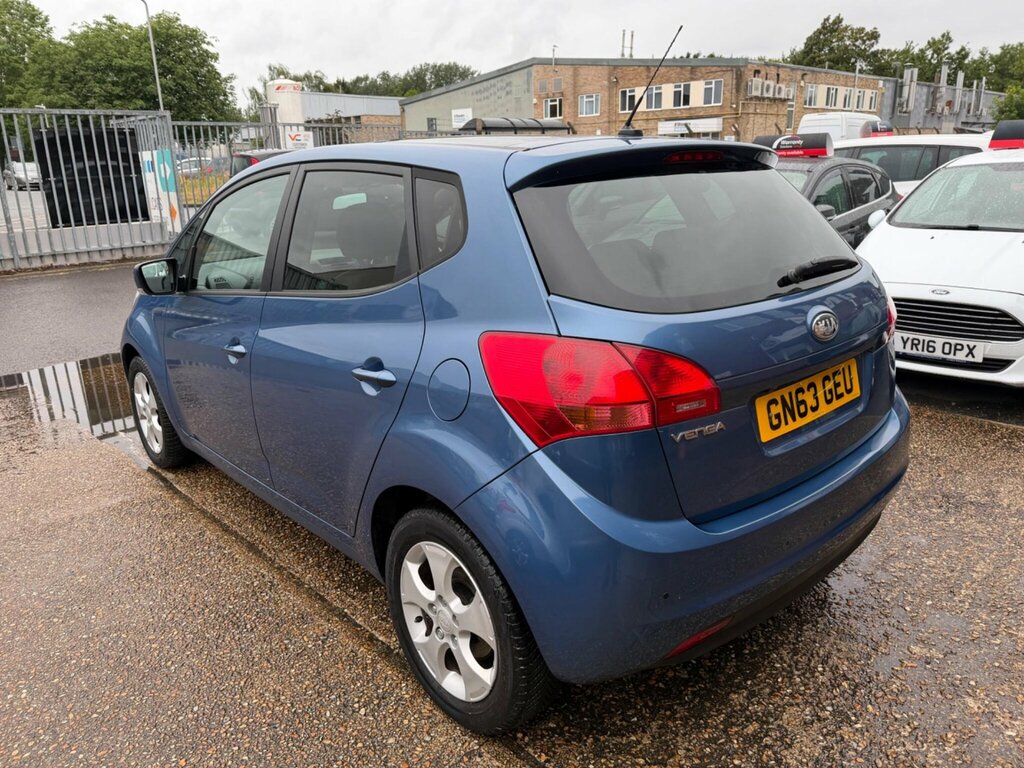 Kia Venga 1.6 3 Euro 5 Sat Nav Blue #4