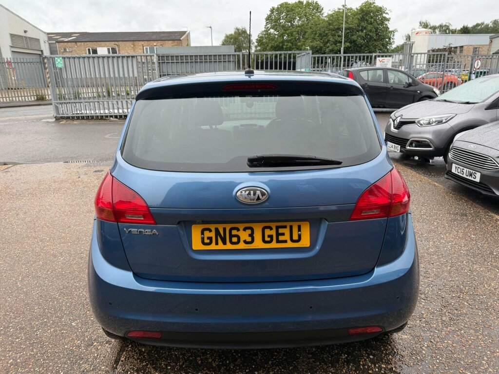Kia Venga 1.6 3 Euro 5 Sat Nav Blue #5