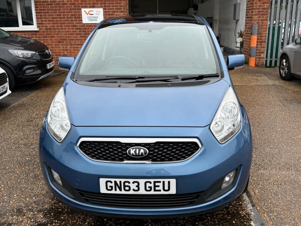 Kia Venga 1.6 3 Euro 5 Sat Nav Blue #2