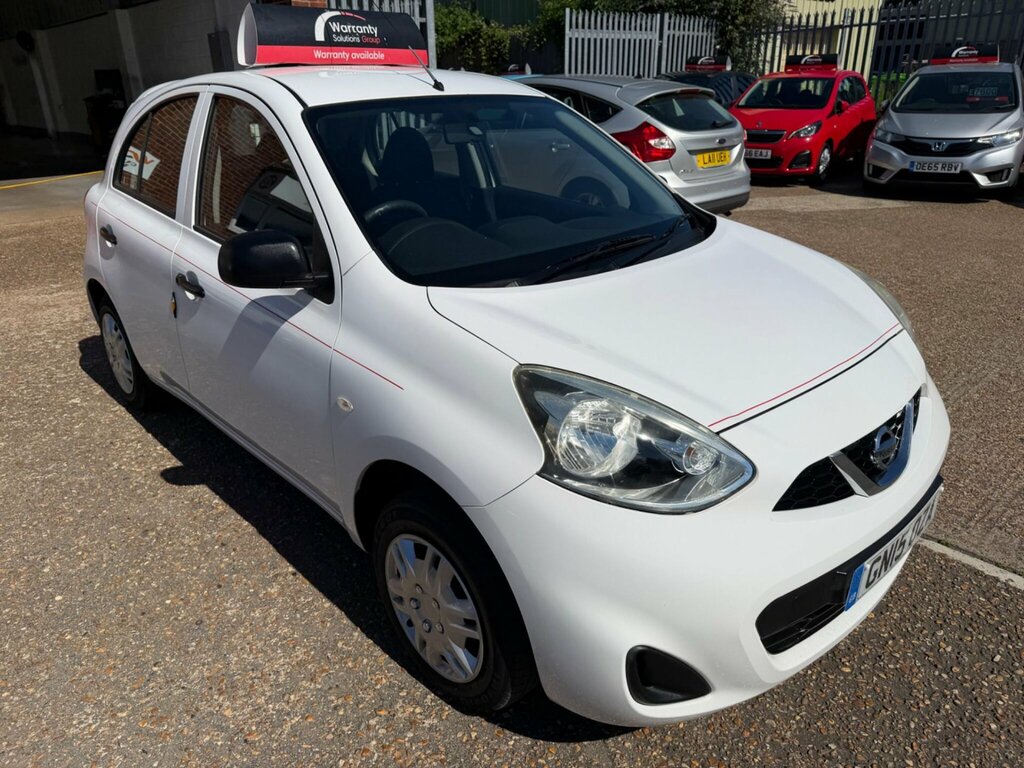 Nissan Micra 1.2 Visia Euro 5 White #3