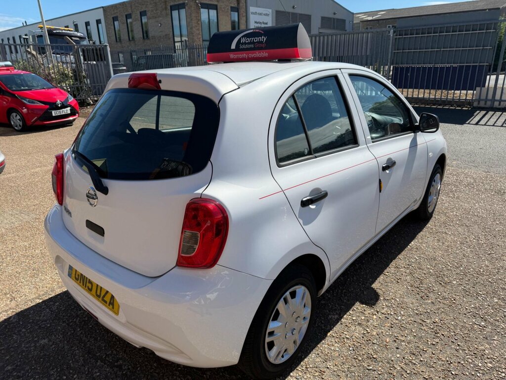 Nissan Micra 1.2 Visia Euro 5 White #6
