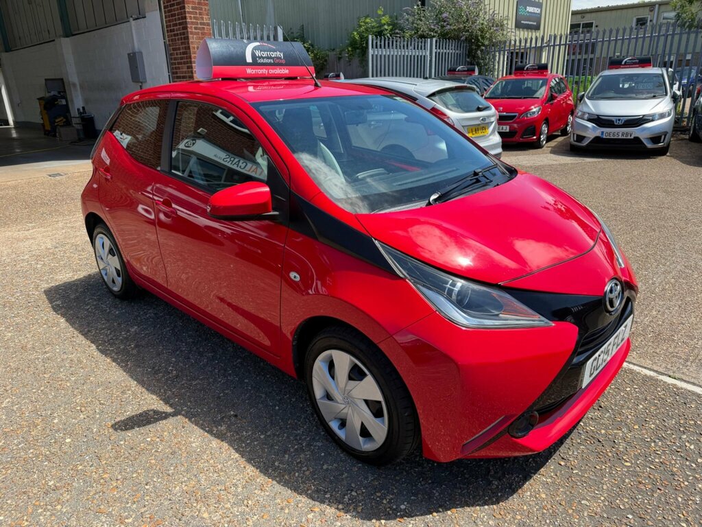 Toyota Aygo 1.0 Vvt-i X-play Euro 5 Euro 5 Red #3