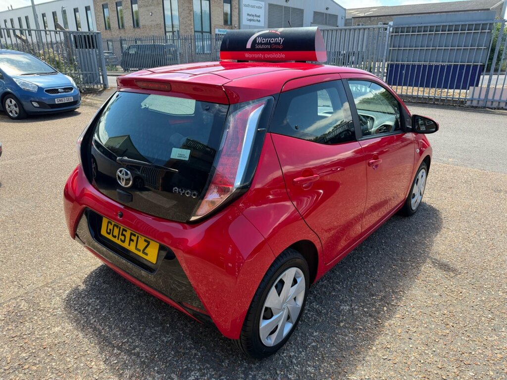Toyota Aygo 1.0 Vvt-i X-play Euro 5 Euro 5 Red #6
