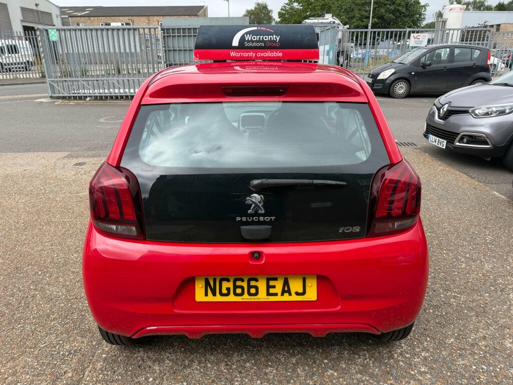Peugeot 108 1.0 Active Euro 6 Red #5