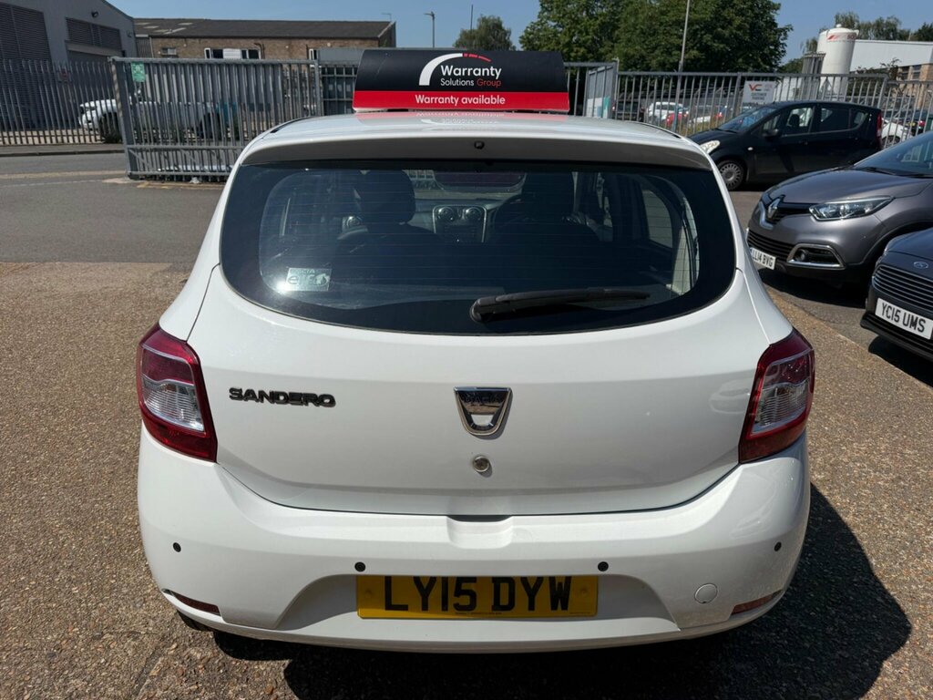 Dacia Sandero 1.2 Laureate Euro 5 White #5