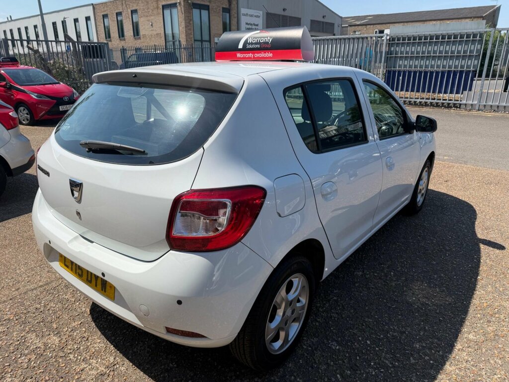 Dacia Sandero 1.2 Laureate Euro 5 White #6