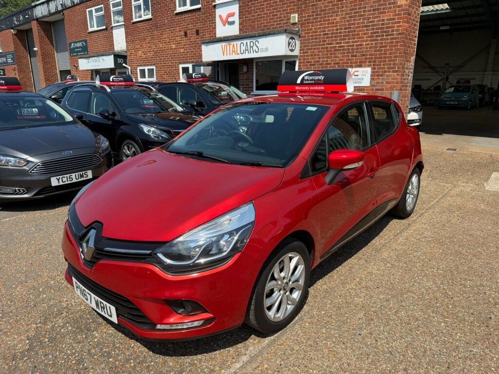 Renault Clio 1.2 16V Dynamique Nav Euro 6 Red