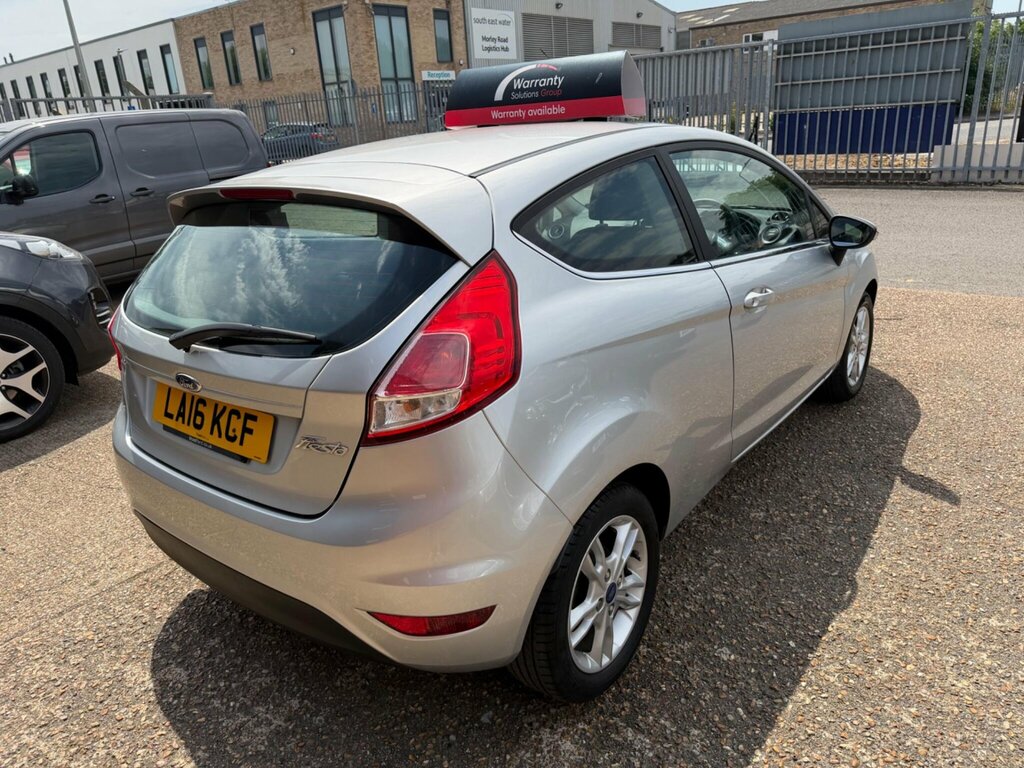 Ford Fiesta 1.25 Zetec Euro 6 Silver #6