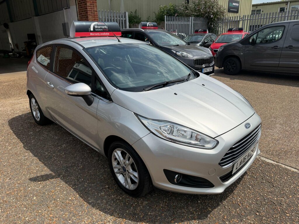 Ford Fiesta 1.25 Zetec Euro 6 Silver #3