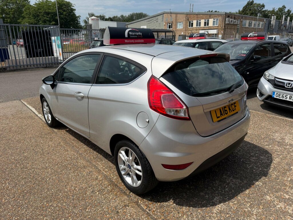 Ford Fiesta 1.25 Zetec Euro 6 Silver #4