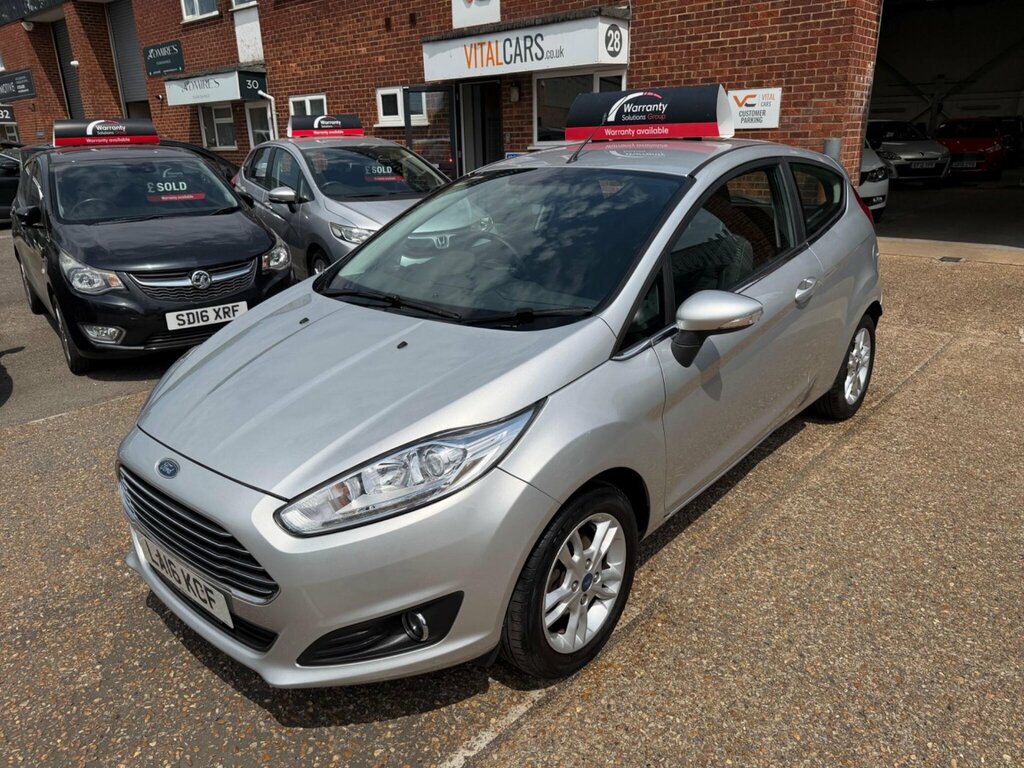Ford Fiesta 1.25 Zetec Euro 6 Silver