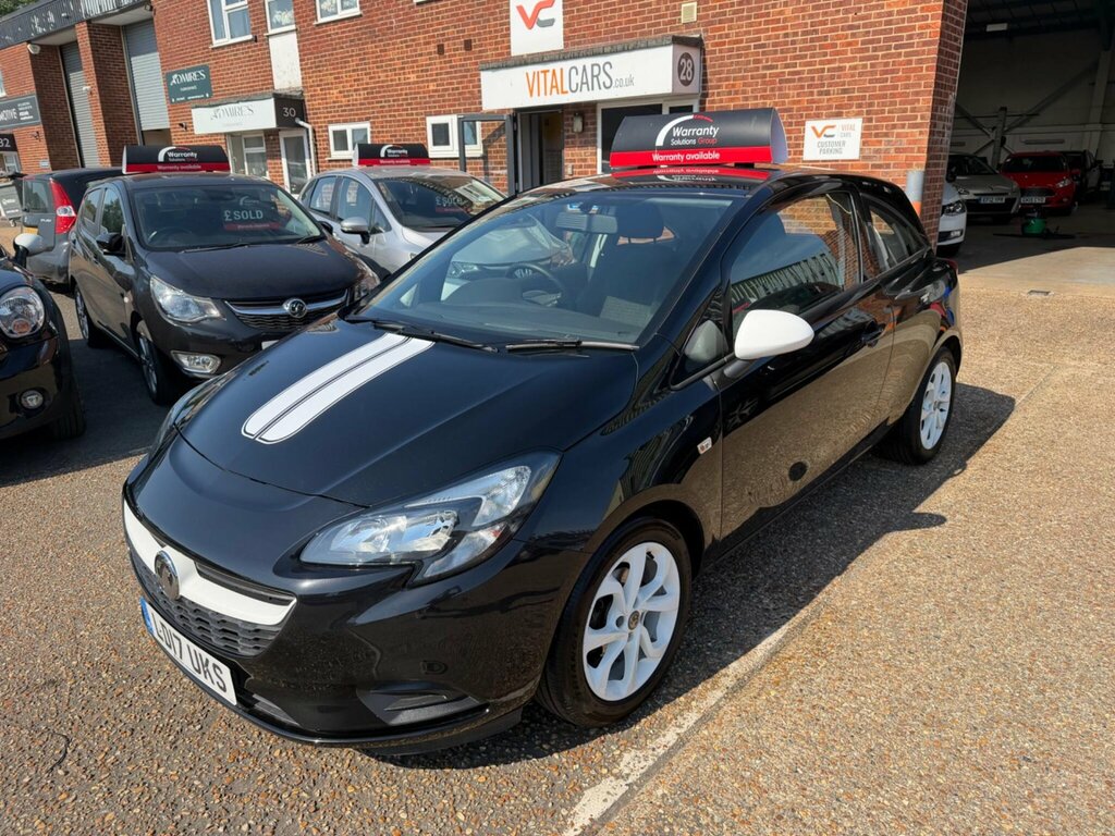 Vauxhall Corsa 1.4I Ecoflex Sting Euro 6 Black