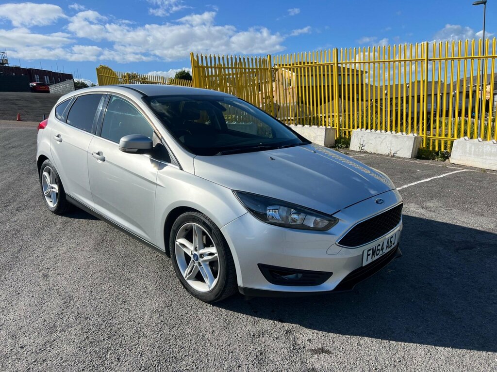 Ford Focus 1.0T Ecoboost Zetec Euro 6 Ss FM64AEJ Silver #4