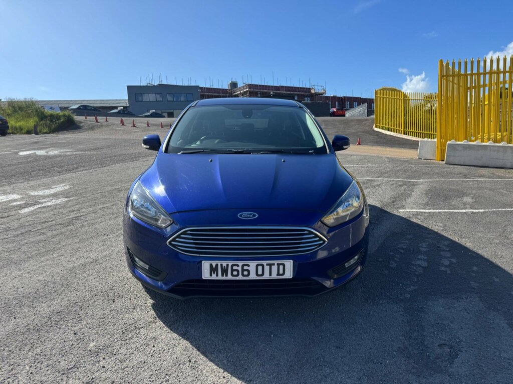 Ford Focus 1.0T Ecoboost Zetec Euro 6 Ss MW66OTD Blue #3