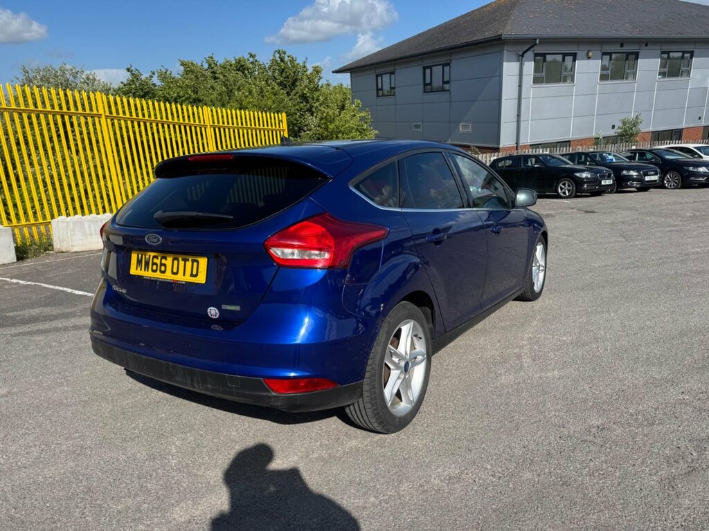 Ford Focus 1.0T Ecoboost Zetec Euro 6 Ss MW66OTD Blue #6