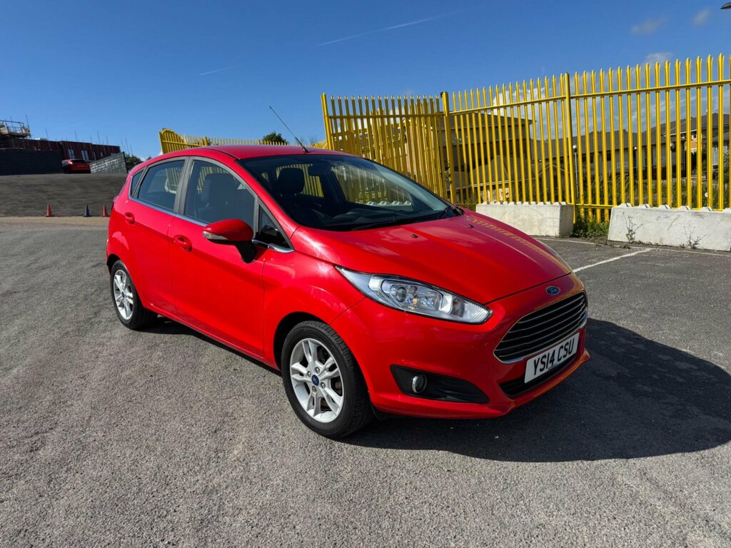 Ford Fiesta 1.25 Zetec Euro 5 YS14CSU Red #4