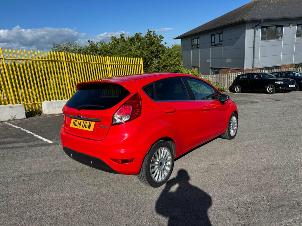 Ford Fiesta 1.0T Ecoboost Titanium Euro 5 Ss ML14ULW Red #6