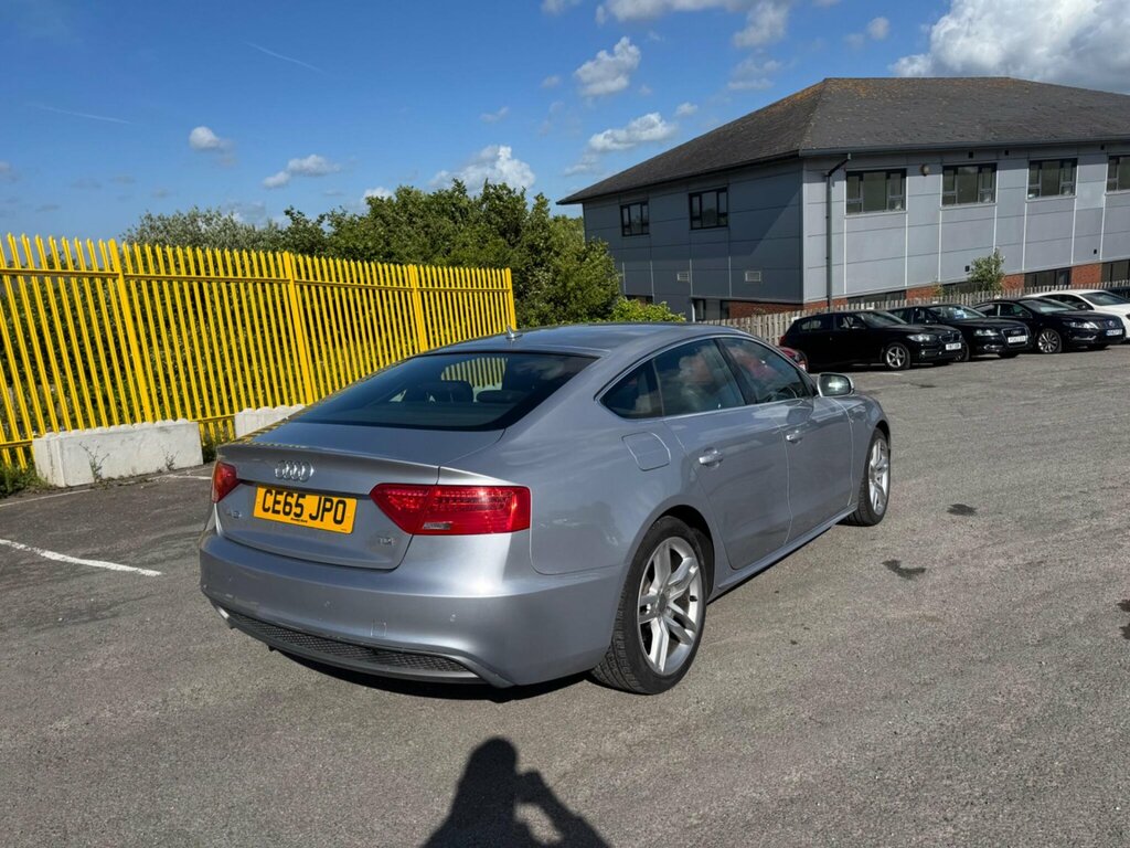 Audi A5 2.0 Tdi S Line Sportback Euro 6 Ss CE65JPO Silver #6