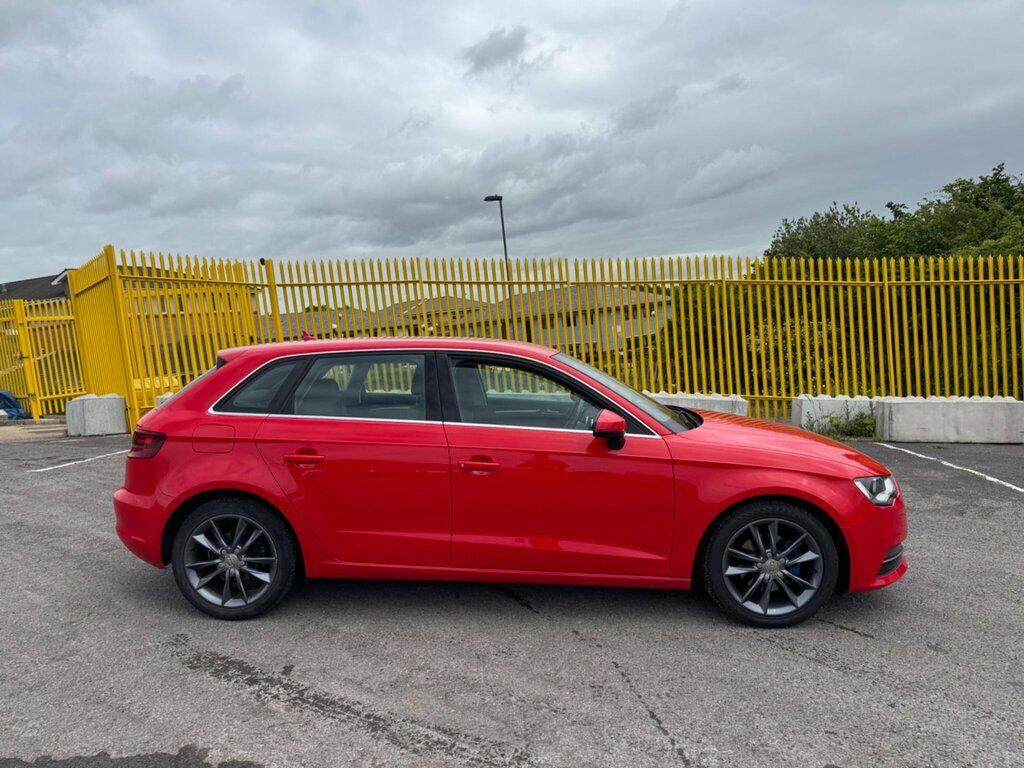 Audi A3 2.0 Tdi Sport Sportback Euro 6 Ss GF64YVE Red #5