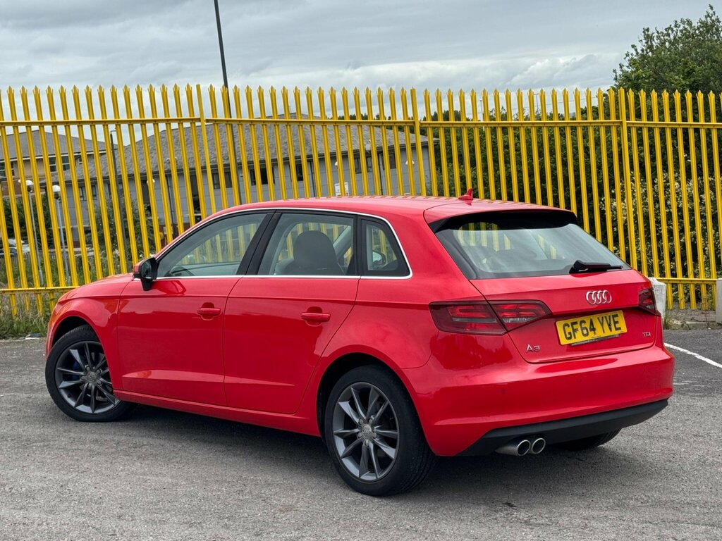 Audi A3 2.0 Tdi Sport Sportback Euro 6 Ss GF64YVE Red #2