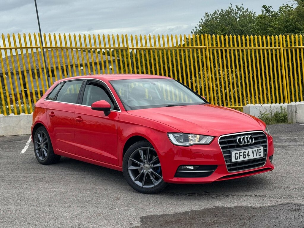 Audi A3 2.0 Tdi Sport Sportback Euro 6 Ss GF64YVE Red