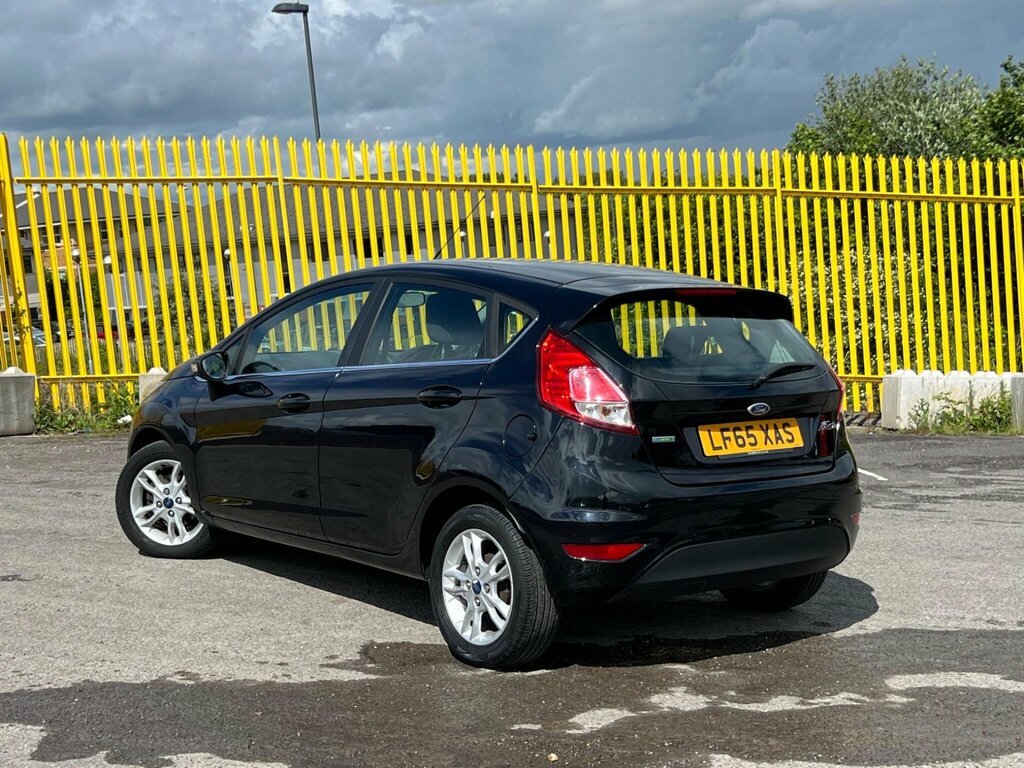 Ford Fiesta 1.0T Ecoboost Zetec Euro 6 Ss LF65XAS Black #2