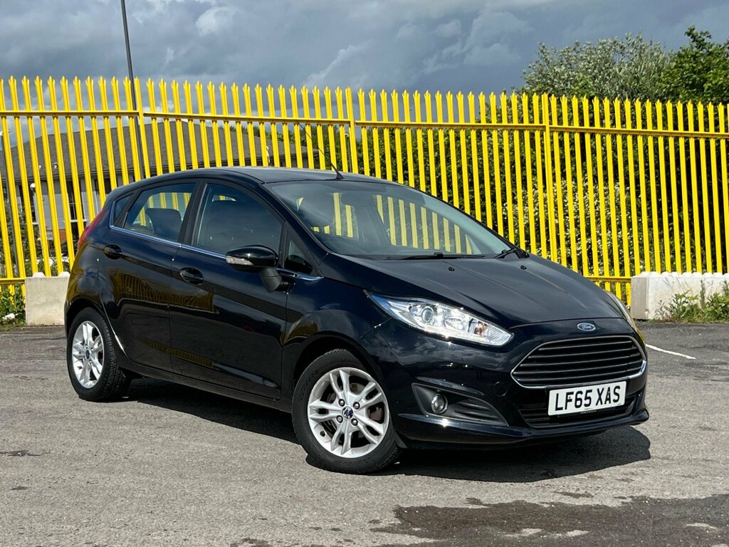Ford Fiesta 1.0T Ecoboost Zetec Euro 6 Ss LF65XAS Black