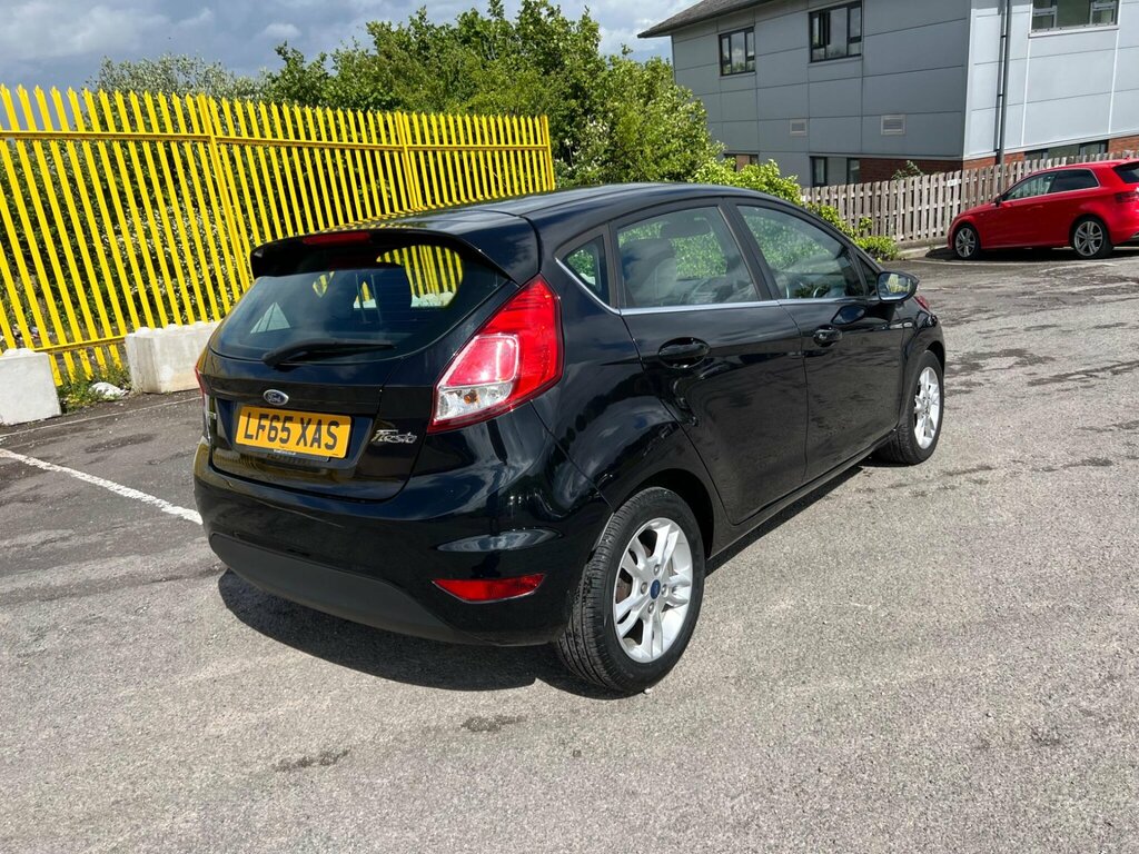 Ford Fiesta 1.0T Ecoboost Zetec Euro 6 Ss LF65XAS Black #6