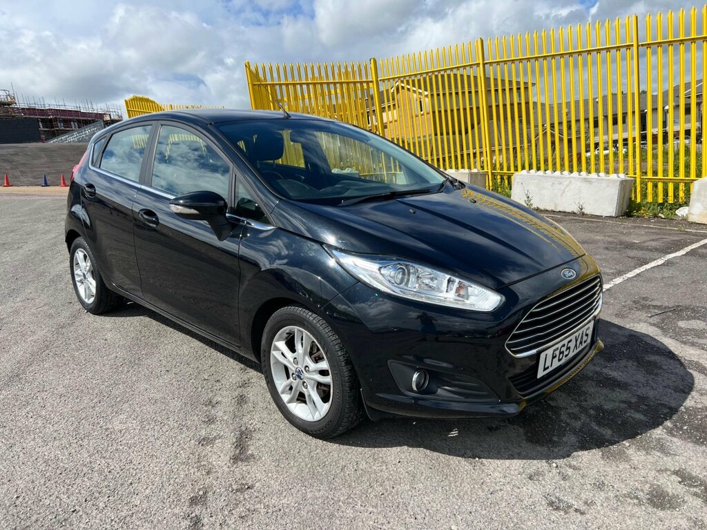Ford Fiesta 1.0T Ecoboost Zetec Euro 6 Ss LF65XAS Black #4