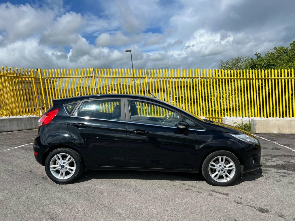 Ford Fiesta 1.0T Ecoboost Zetec Euro 6 Ss LF65XAS Black #5