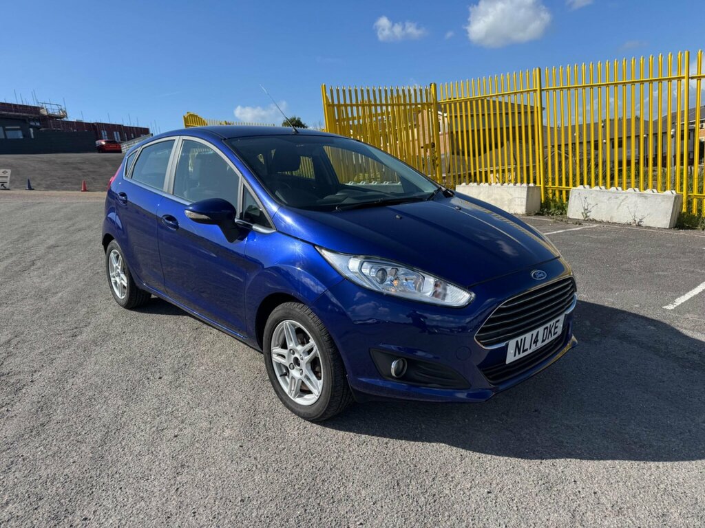 Ford Fiesta 1.25 Zetec Euro 5 NL14DKE Blue #4