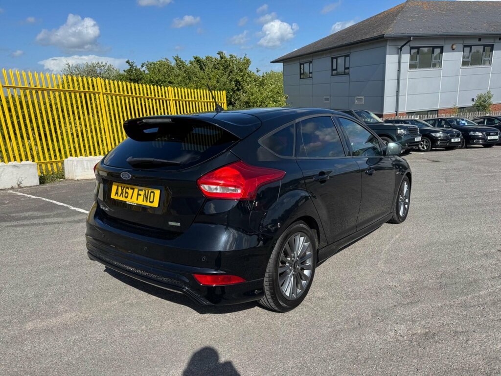 Ford Focus 1.0T Ecoboost St-line Euro 6 Ss AX67FNO Black #6
