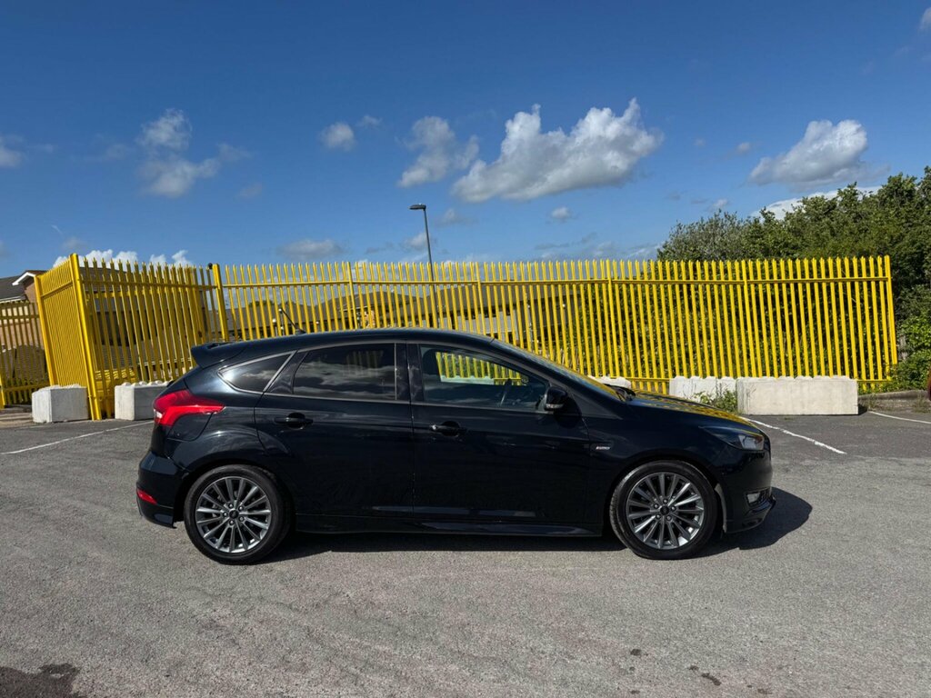 Ford Focus 1.0T Ecoboost St-line Euro 6 Ss AX67FNO Black #5