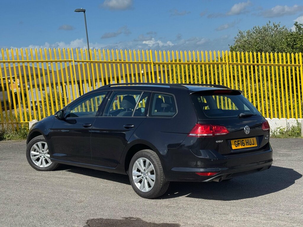 Volkswagen Golf 1.6 Tdi Bluemotion Tech S Euro 6 Ss GF16HUJ Black #2