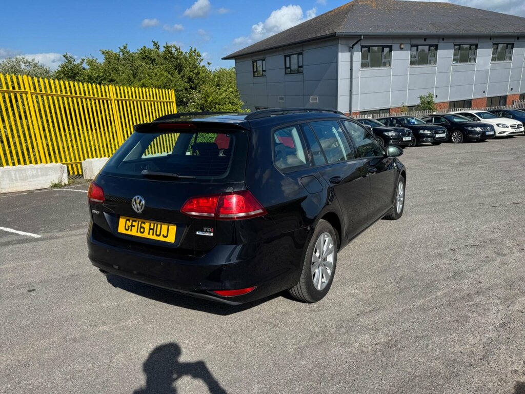 Volkswagen Golf 1.6 Tdi Bluemotion Tech S Euro 6 Ss GF16HUJ Black #5