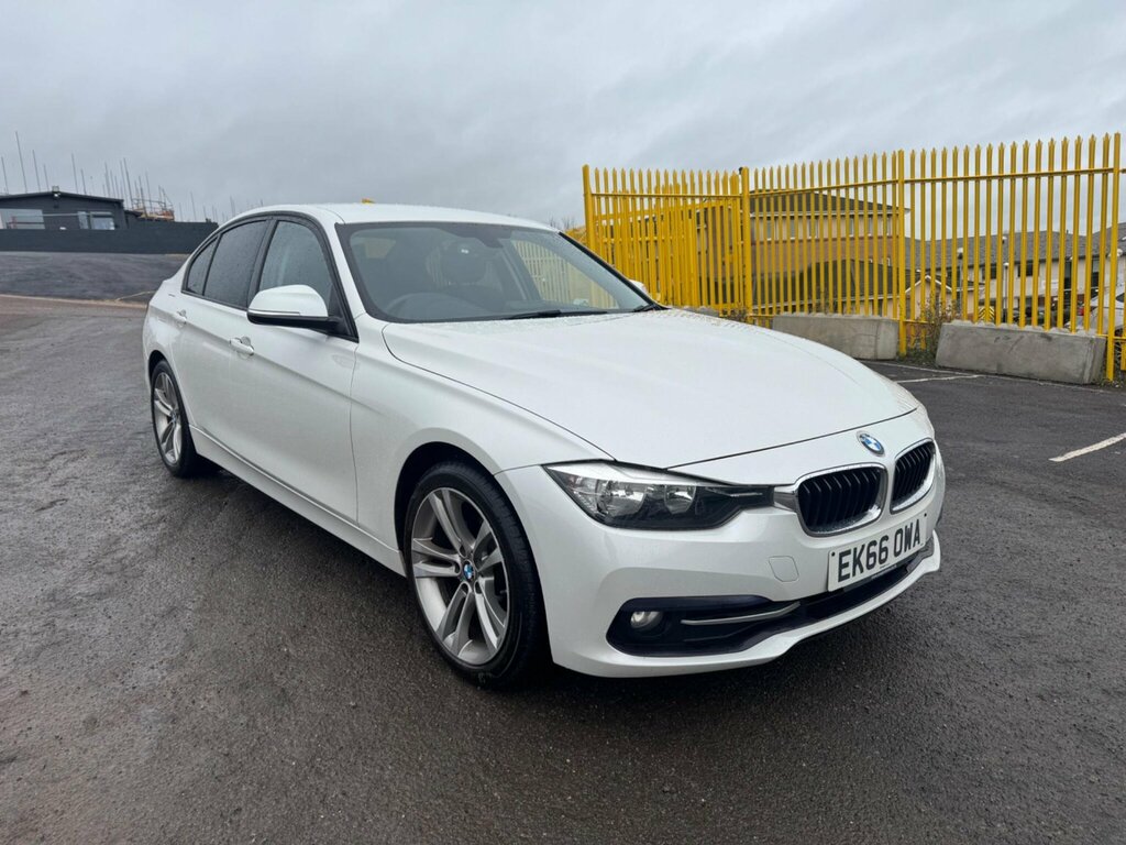 BMW 3 Series 2.0 320D Sport Euro 6 Ss White #4