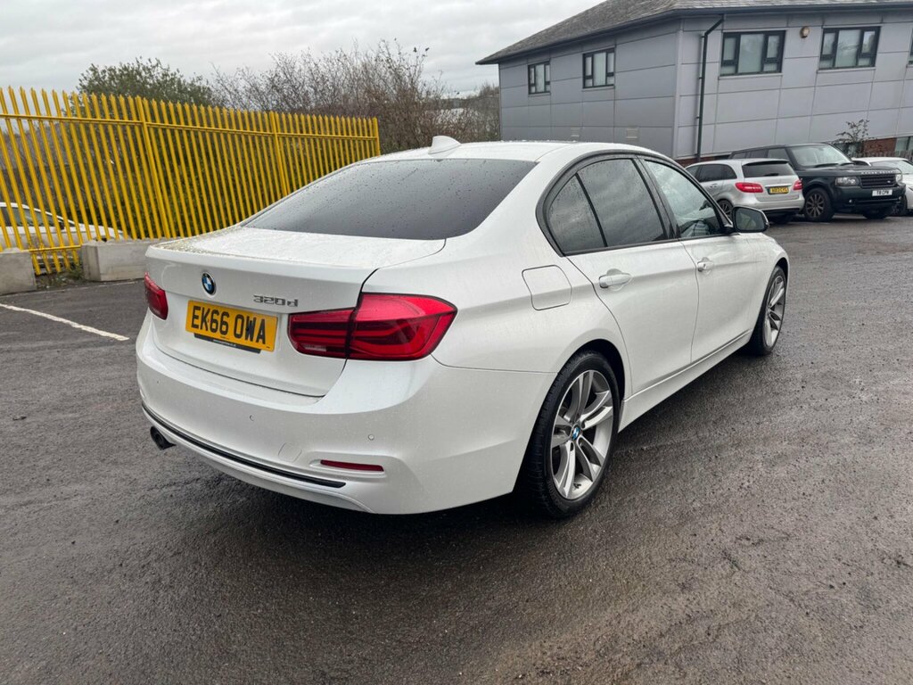 BMW 3 Series 2.0 320D Sport Euro 6 Ss White #6