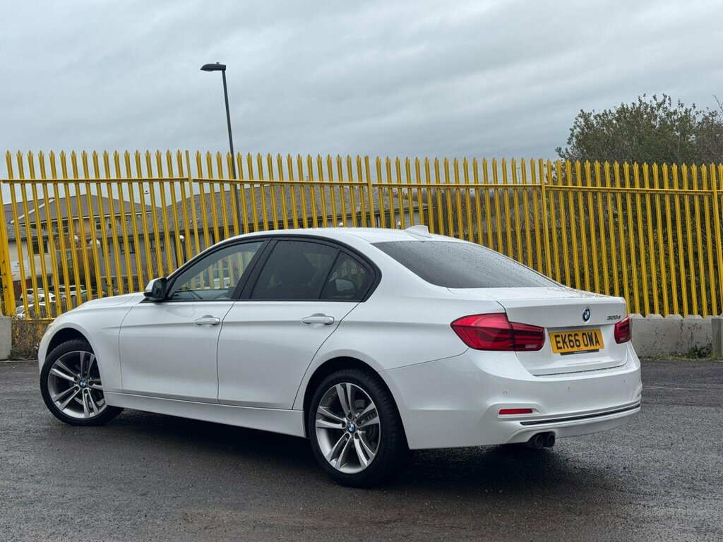 BMW 3 Series 2.0 320D Sport Euro 6 Ss White #2