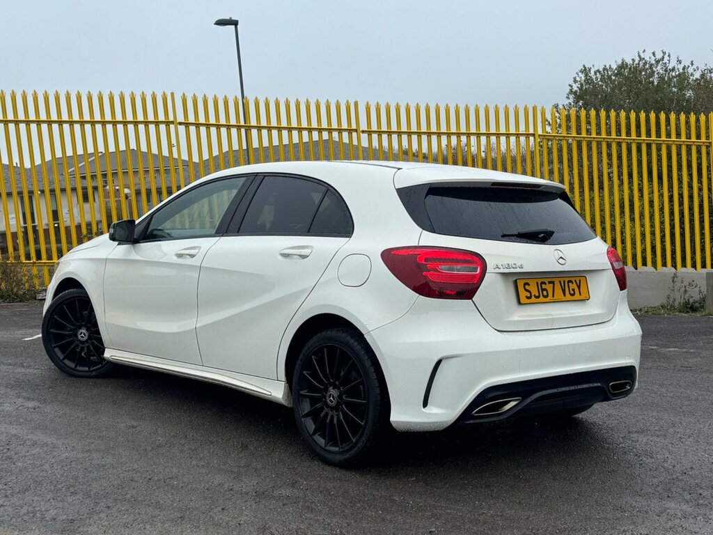 Mercedes-Benz A Class 1.5 A180d Amg Line Euro 6 Ss White #2
