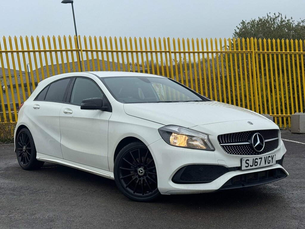 Mercedes-Benz A Class 1.5 A180d Amg Line Euro 6 Ss White