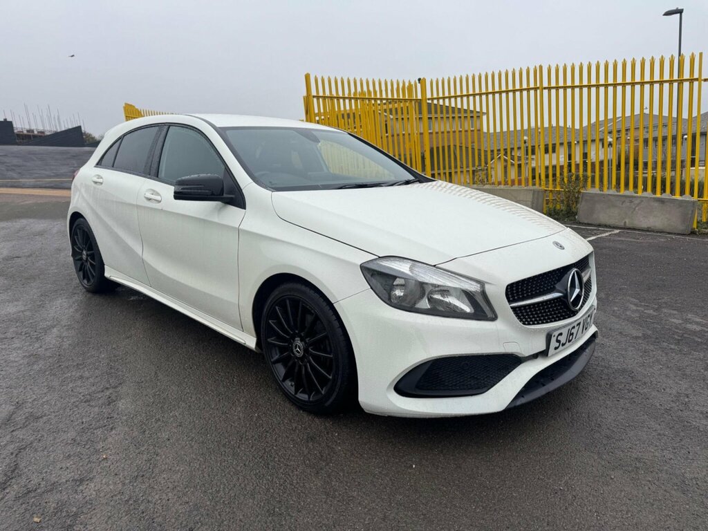 Mercedes-Benz A Class 1.5 A180d Amg Line Euro 6 Ss White #4