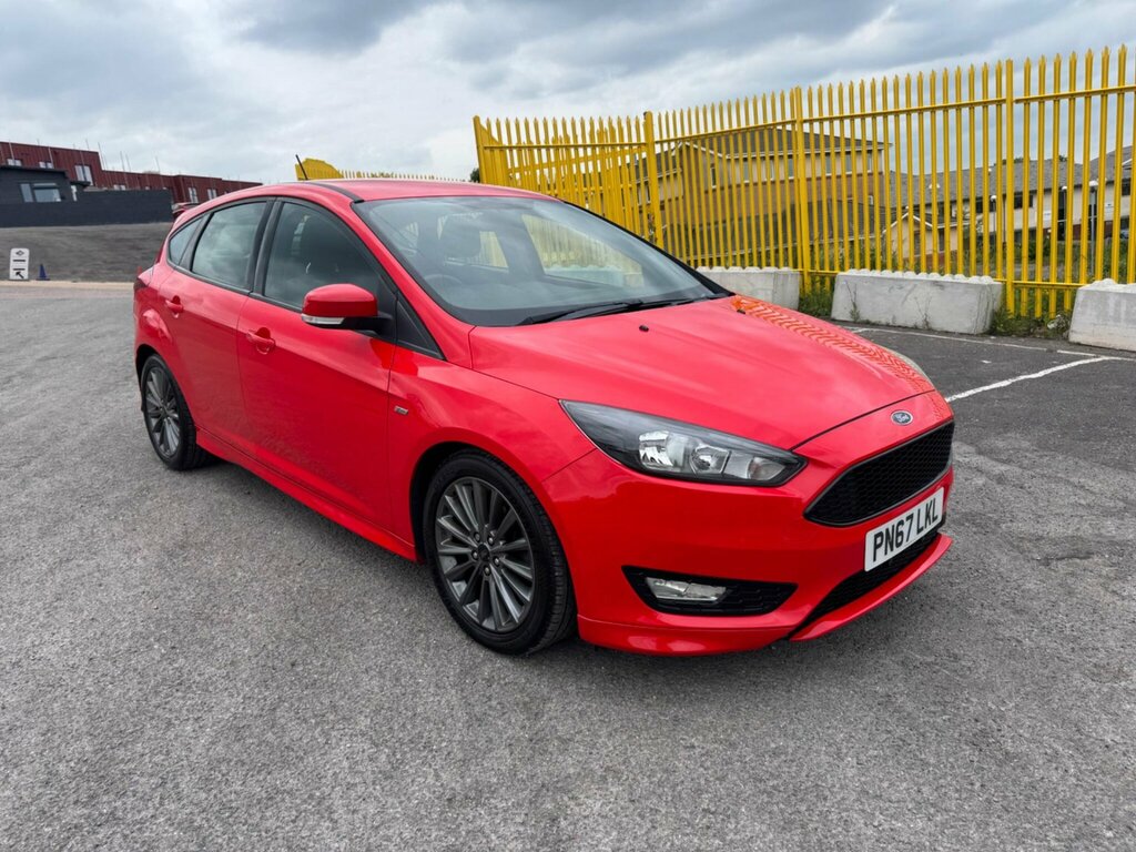 Ford Focus 1.0T Ecoboost St-line Euro 6 Ss Red #4