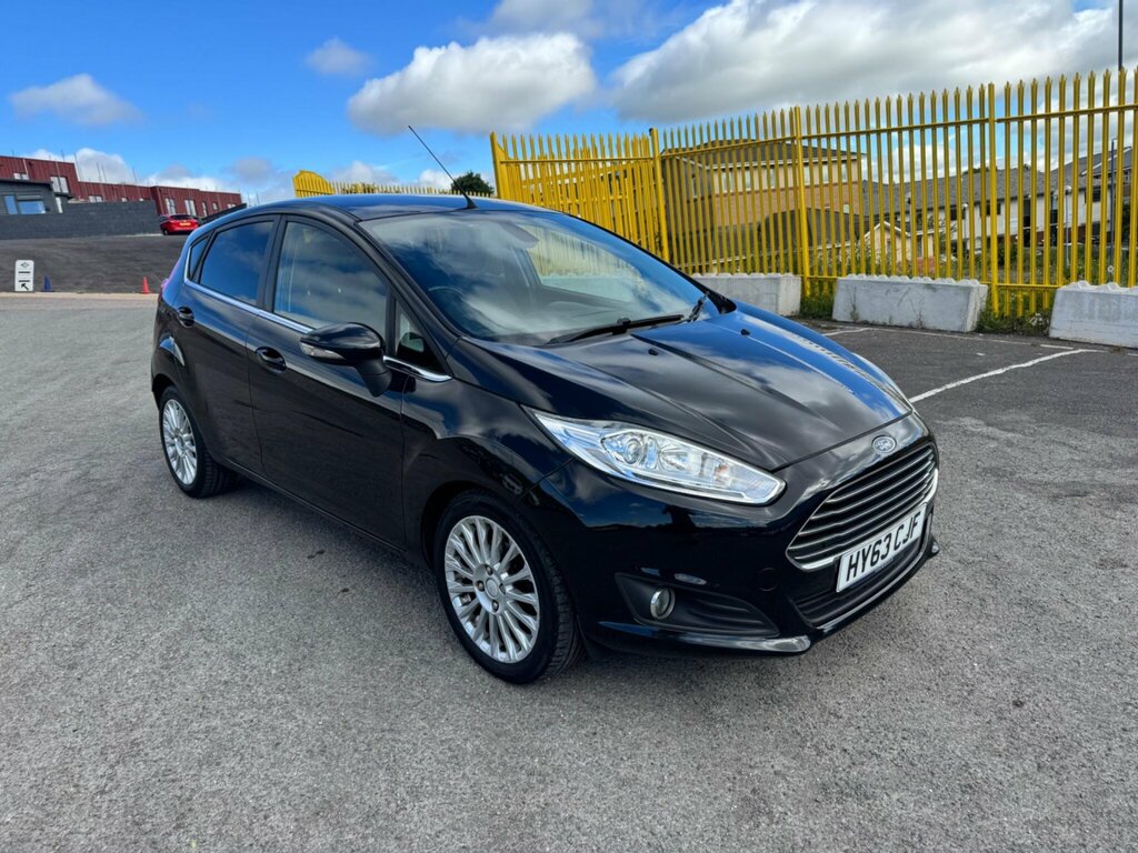 Ford Fiesta 1.0T Ecoboost Titanium Euro 5 Ss Black #4