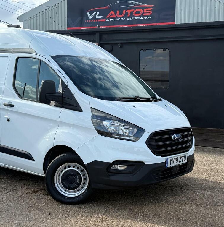 Ford Transit Custom Panel Van 2.0 300 Ecoblue L1 H2 Euro 6 20191 YV19ZTU White #3