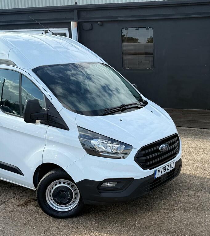 Ford Transit Custom Panel Van 2.0 300 Ecoblue L1 H2 Euro 6 20191 YV19ZTU White #2