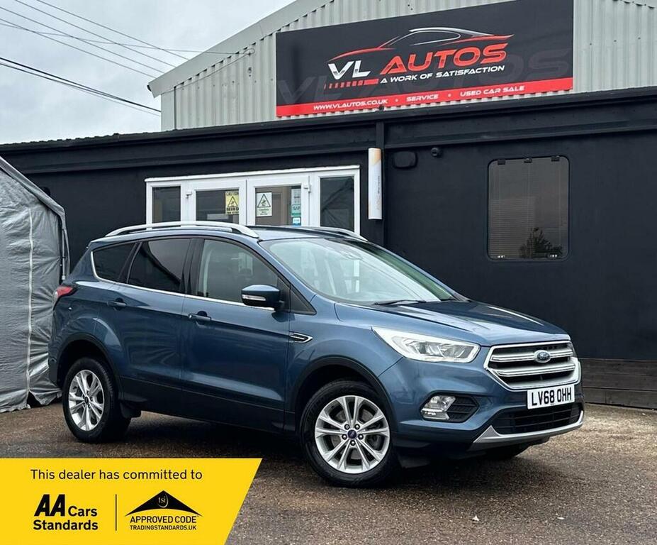 Ford Kuga Suv 2.0 Tdci Titanium Powershift Euro 6 2018 Blue