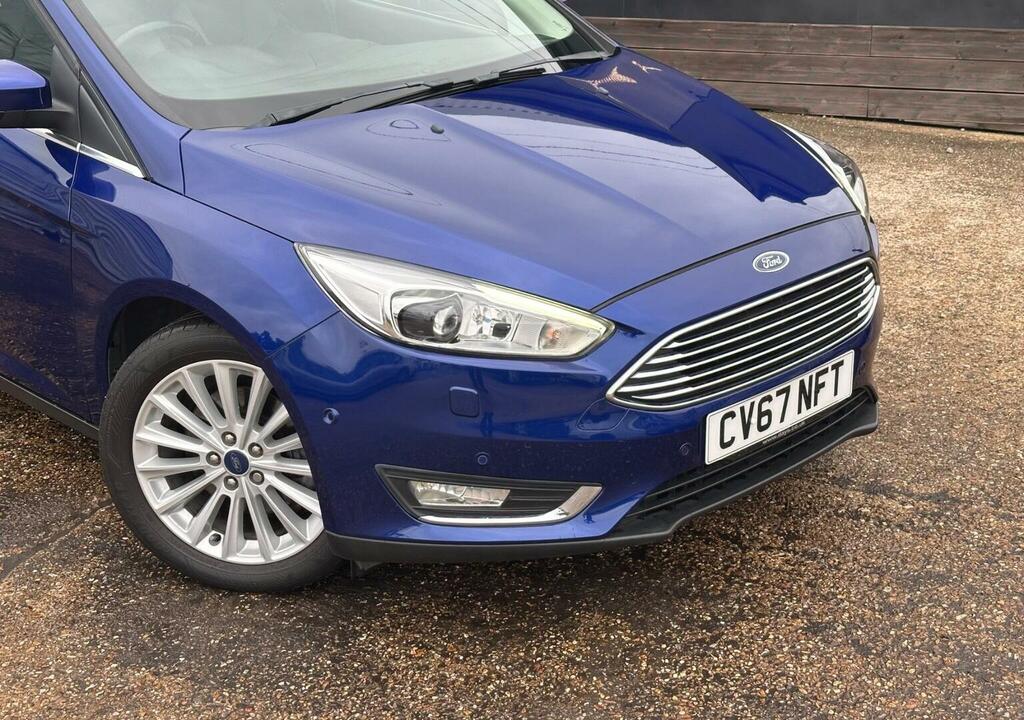 Ford Focus Hatchback 1.5T Ecoboost Titanium X Euro 6 Ss CV67NFT Blue #5